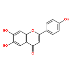 4H-1-BENZOPYRAN-4-ONE, 6,7-DIHYDROXY-2-(4-HYDROXYPHENYL)-