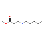 N-methyl-N-pentyl-beta-alanine methyl ester