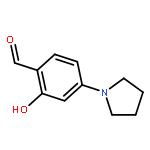 2-HYDROXY-4-PYRROLIDIN-1-YLBENZALDEHYDE 