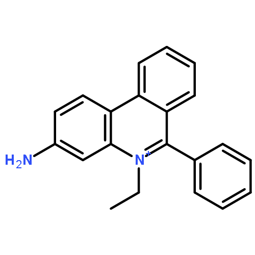 Phenanthridinium,3-amino-5-ethyl-6-phenyl-