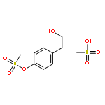 BENZENEETHANOL, 4-[(METHYLSULFONYL)OXY]-, METHANESULFONATE