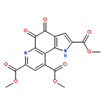 TRIMETHYL 4,5-DIOXO-1H-PYRROLO[2,3-F]QUINOLINE-2,7,9-TRICARBOXYLATE 