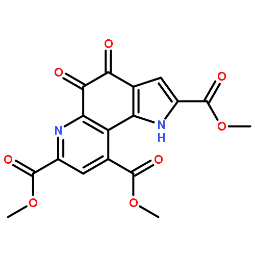 TRIMETHYL 4,5-DIOXO-1H-PYRROLO[2,3-F]QUINOLINE-2,7,9-TRICARBOXYLATE 