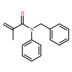 2-PROPENAMIDE, 2-METHYL-N-PHENYL-N-(PHENYLMETHYL)-