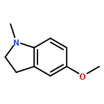 2,3-dihydro-5-methoxy-1-methyl-1H-Indole