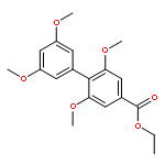 [1,1'-BIPHENYL]-4-CARBOXYLIC ACID, 2,3',5',6-TETRAMETHOXY-, ETHYL ESTER