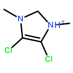 1H-Imidazolium, 4,5-dichloro-1,3-dimethyl-