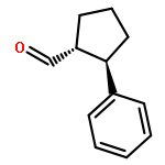 CYCLOPENTANECARBOXALDEHYDE, 2-PHENYL-, TRANS-