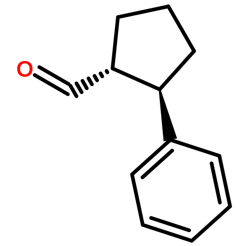 CYCLOPENTANECARBOXALDEHYDE, 2-PHENYL-, TRANS-