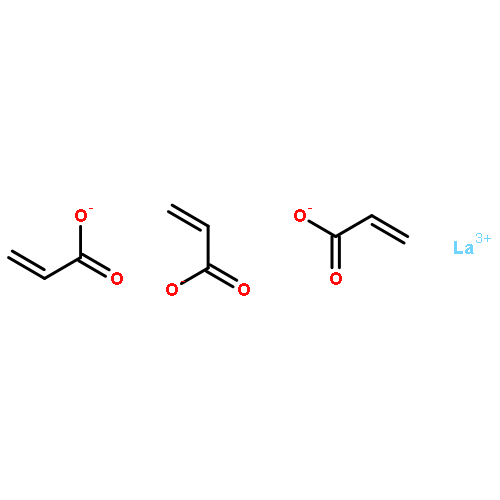 LANTHANUM(3+);PROP-2-ENOATE 