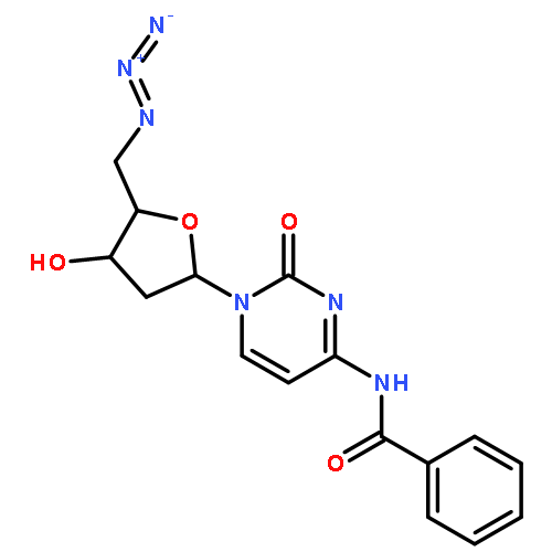 Cytidine, 5'-azido-N-benzoyl-2',5'-dideoxy-