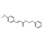 2-Propenoic acid, 3-(4-methoxyphenyl)-, 2-phenylethyl ester