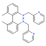 [1,1'-BIPHENYL]-2,2'-DIAMINE, 6,6'-DIMETHYL-N,N'-BIS(2-PYRIDINYLMETHYL)-