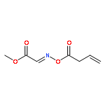 Acetic acid, [[(1-oxo-3-butenyl)oxy]imino]-, methyl ester