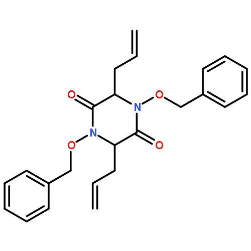 2,5-Piperazinedione, 1,4-bis(phenylmethoxy)-3,6-di-2-propenyl-