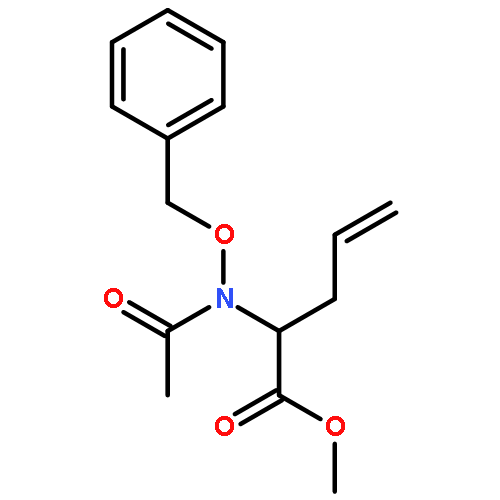 4-Pentenoic acid, 2-[acetyl(phenylmethoxy)amino]-, methyl ester