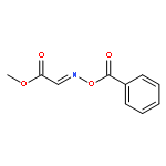 Acetic acid, [(benzoyloxy)imino]-, methyl ester