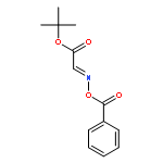 Acetic acid, [(benzoyloxy)imino]-, 1,1-dimethylethyl ester