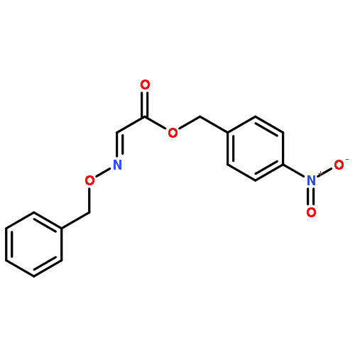 Acetic acid, [(phenylmethoxy)imino]-, (4-nitrophenyl)methyl ester