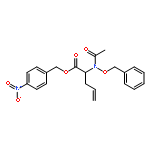 4-Pentenoic acid, 2-[acetyl(phenylmethoxy)amino]-,(4-nitrophenyl)methyl ester