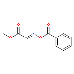 Propanoic acid, 2-[(benzoyloxy)imino]-, methyl ester