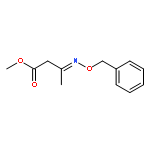 Butanoic acid, 3-[(phenylmethoxy)imino]-, methyl ester