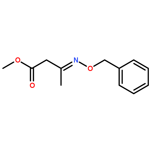 Butanoic acid, 3-[(phenylmethoxy)imino]-, methyl ester