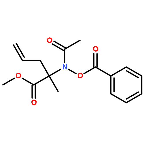 4-Pentenoic acid, 2-[acetyl(benzoyloxy)amino]-2-methyl-, methyl ester