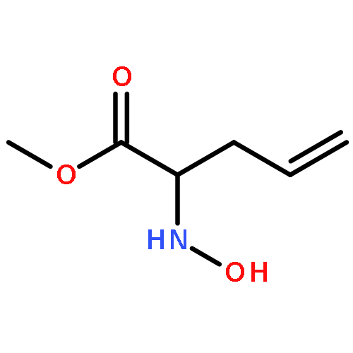 4-Pentenoic acid, 2-(hydroxyamino)-, methyl ester