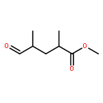 Pentanoic acid, 2,4-dimethyl-5-oxo-, methyl ester, (2R,4S)-