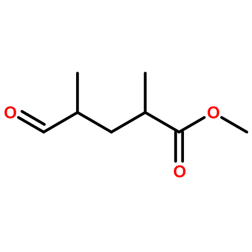 Pentanoic acid, 2,4-dimethyl-5-oxo-, methyl ester, (2R,4S)-