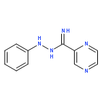 Pyrazinecarboximidic acid, 2-phenylhydrazide