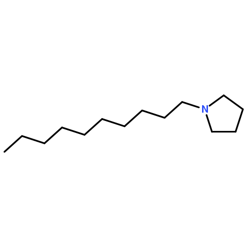 PYRROLIDINE, 1-DECYL-