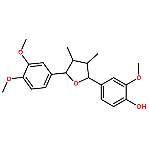 4-[(2R,3R,4S,5S)-5-(3,4-dimethoxyphenyl)-3,4-dimethyltetrahydrofuran-2-yl]-2-methoxyphenol