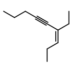 3-Nonen-5-yne, 4-ethyl-