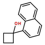 1-NAPHTHALEN-1-YLCYCLOBUTAN-1-OL 