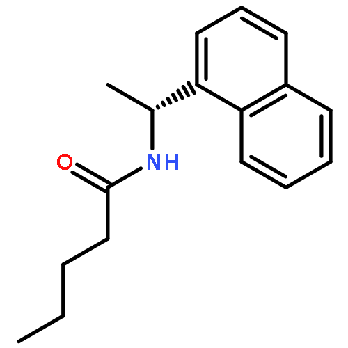 PENTANAMIDE, N-[(1R)-1-(1-NAPHTHALENYL)ETHYL]-