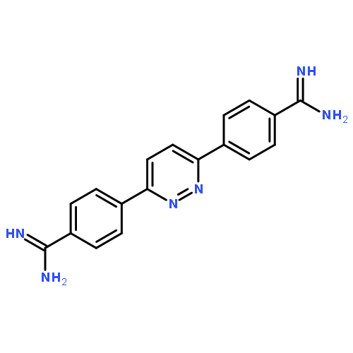 Benzenecarboximidamide, 4,4'-(3,6-pyridazinediyl)bis-