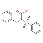 Benzene, [(1-nitro-2-phenylethyl)sulfonyl]-