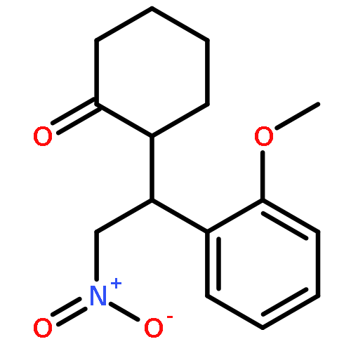 Cyclohexanone, 2-[(1R)-1-(2-methoxyphenyl)-2-nitroethyl]-, (2S)-