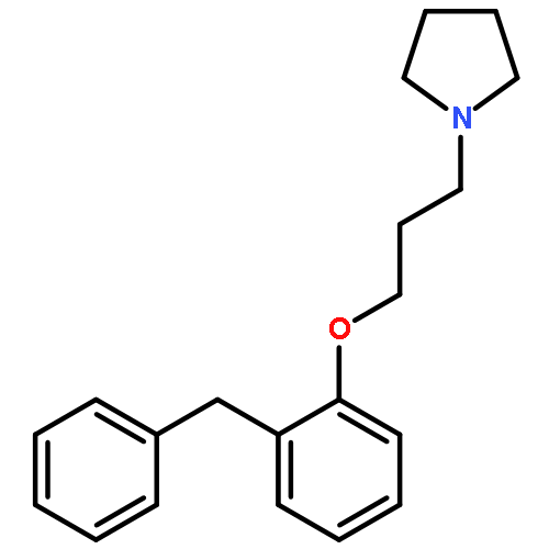 PYRROLIDINE, 1-[3-[2-(PHENYLMETHYL)PHENOXY]PROPYL]-