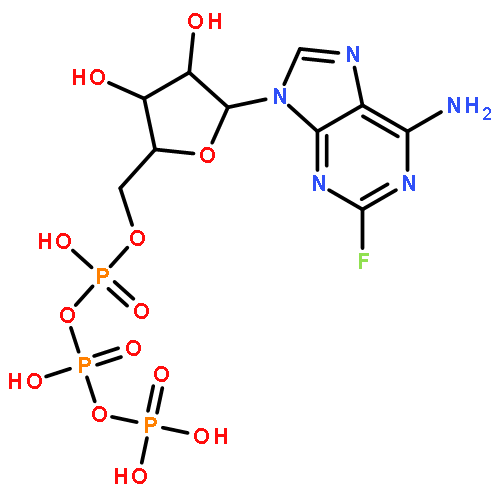 9H-Purin-6-amine,2-fluoro-9-[5-O-[hydroxy[[hydroxy(phosphonooxy)phosphinyl]oxy]phosphinyl]-b-D-arabinofuranosyl]-