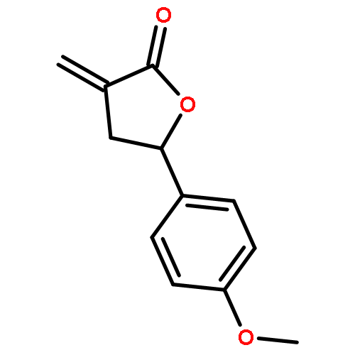 2(3H)-Furanone, dihydro-5-(4-methoxyphenyl)-3-methylene-