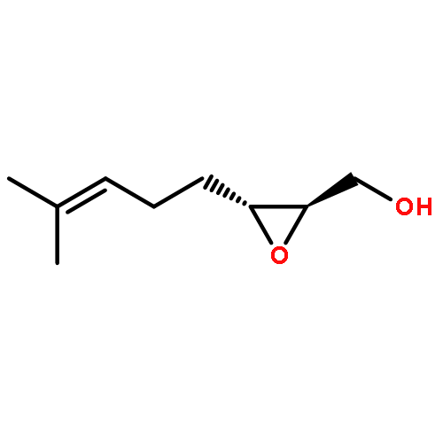 OXIRANEMETHANOL, 3-(4-METHYL-3-PENTENYL)-, (2R,3R)-