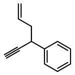 BENZENE, (1-ETHYNYL-3-BUTENYL)-