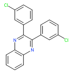 QUINOXALINE, 2,3-BIS(3-CHLOROPHENYL)-