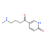 5-[4-(methylamino)butanoyl]pyridin-2(1H)-one