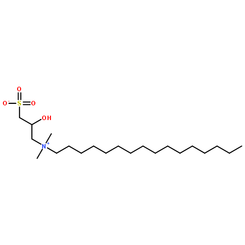 3-[HEXADECYL(DIMETHYL)AZANIUMYL]-2-HYDROXYPROPANE-1-SULFONATE 