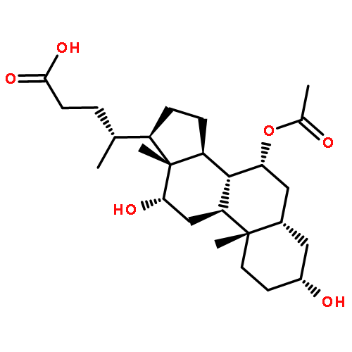 Cholan-24-oic acid, 7-(acetyloxy)-3,12-dihydroxy-, (3a,5b,7a,12a)-