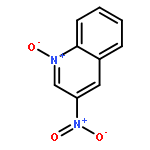 3-NITRO-1-OXIDOQUINOLIN-1-IUM 